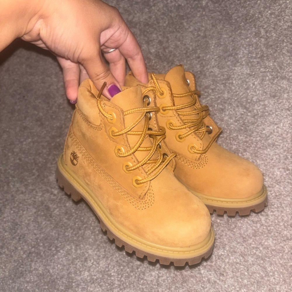 Toddler Timberland Wheat Nubuck Boots